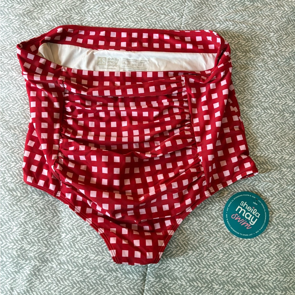 Sheila May ruched high waist bottoms 18